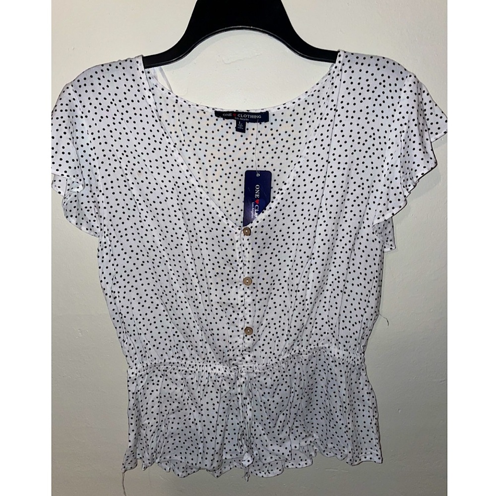 One clothing Polka Dot Blouse